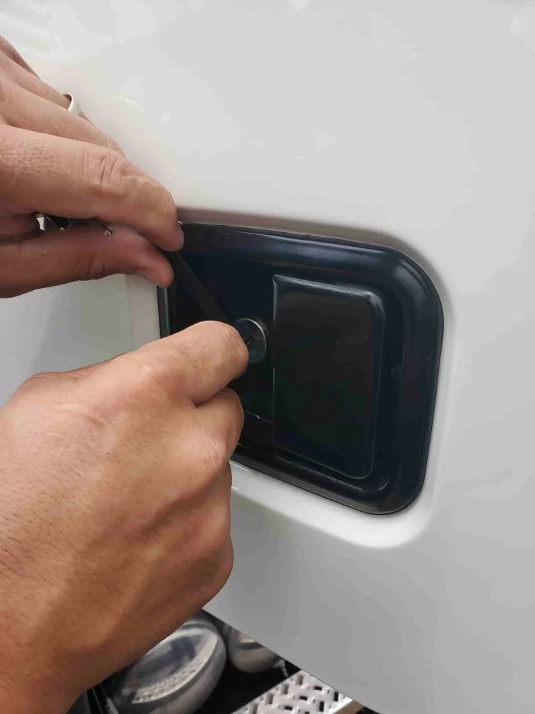 Van Door Lock Security