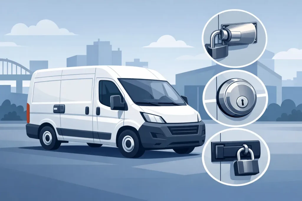 Best Locks for Delivery Vans in the UK