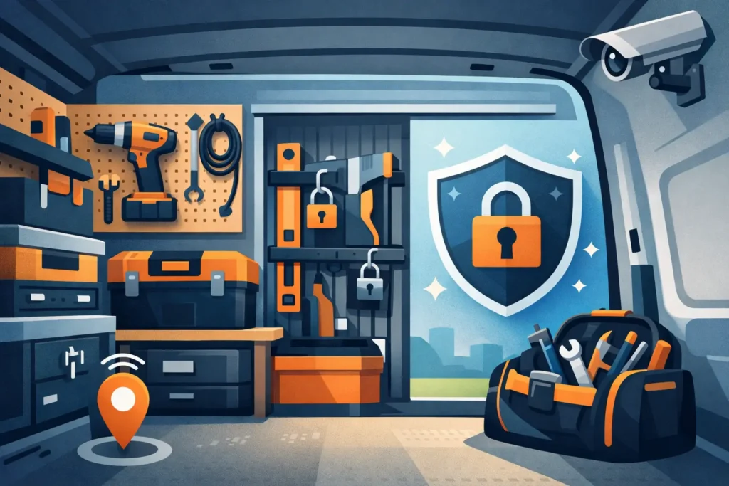 How to Protect Tools in a Work Van