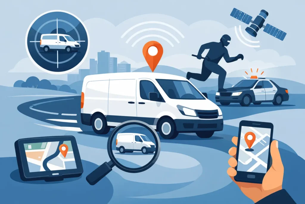 Can Trackers Recover Stolen Vans? What to Know