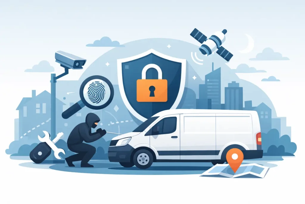 How to Stop Van Theft in the UK