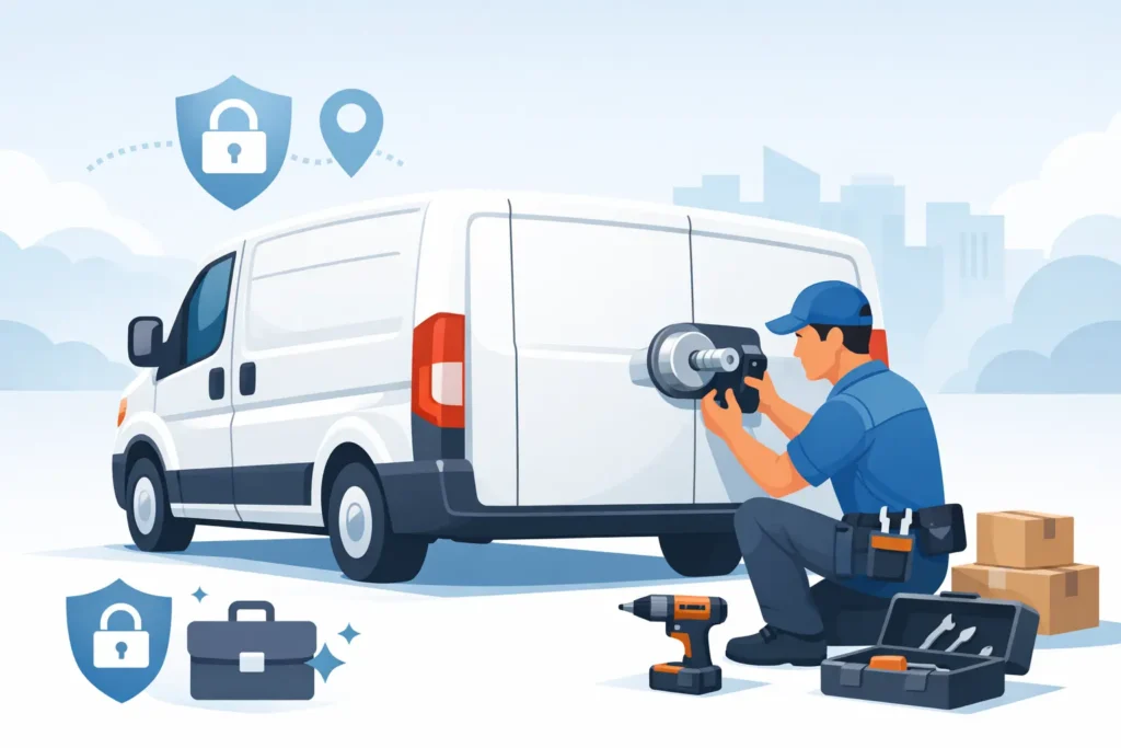 Professional Van Lock Fitting That Protects Work