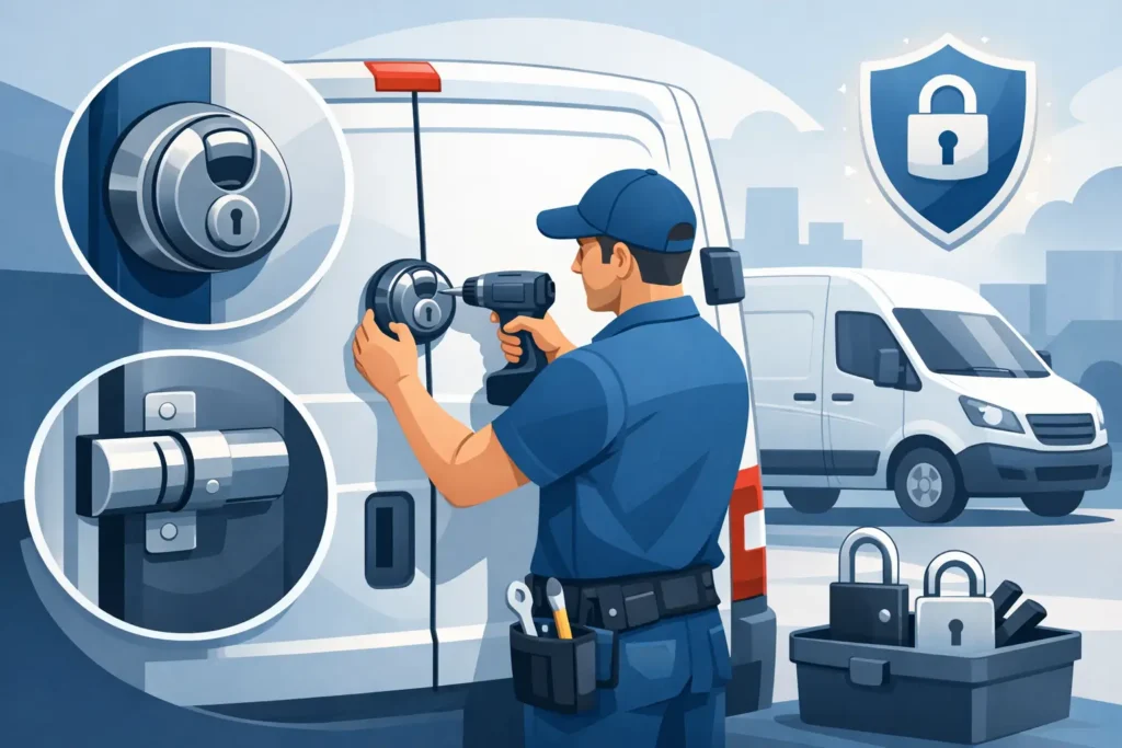 Van Lock Installation That Protects Your Work