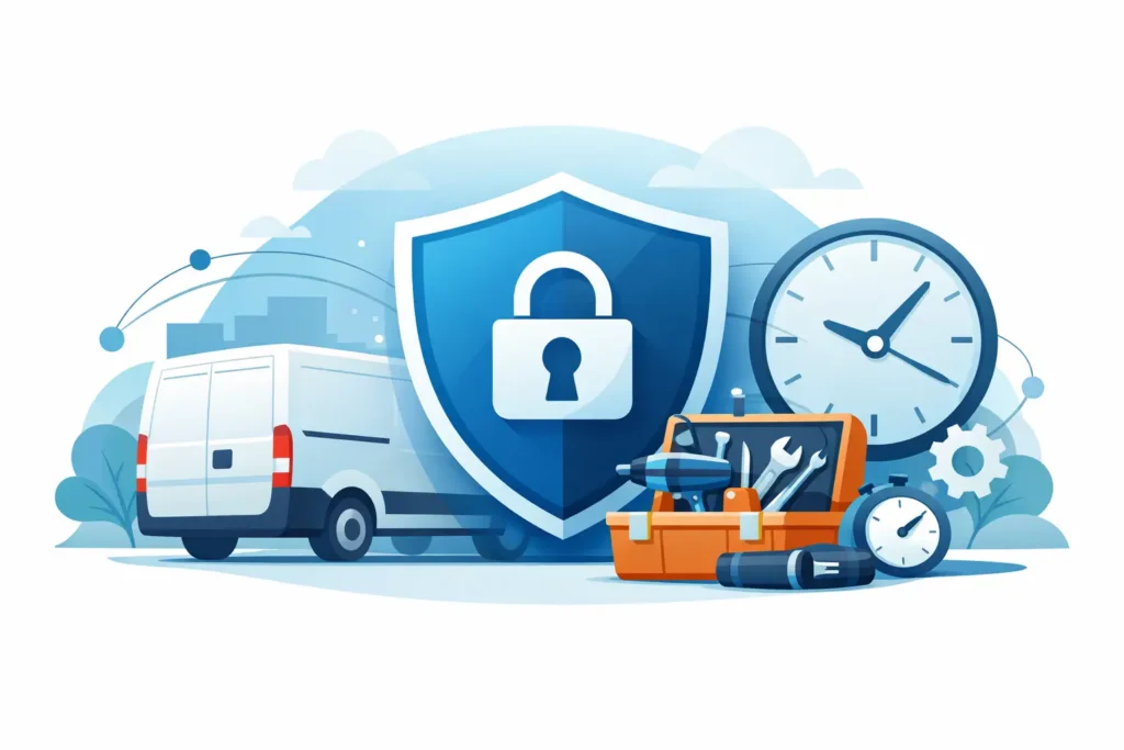 Van Security That Protects Tools and Time