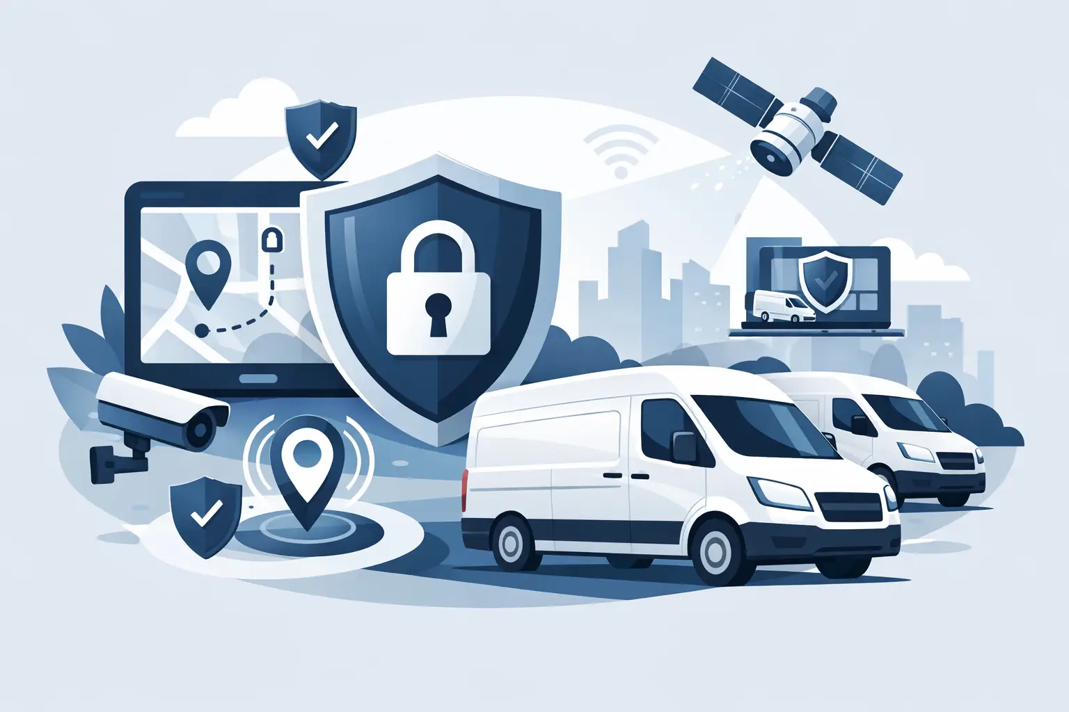 Fleet Security That Keeps Your Vans Working