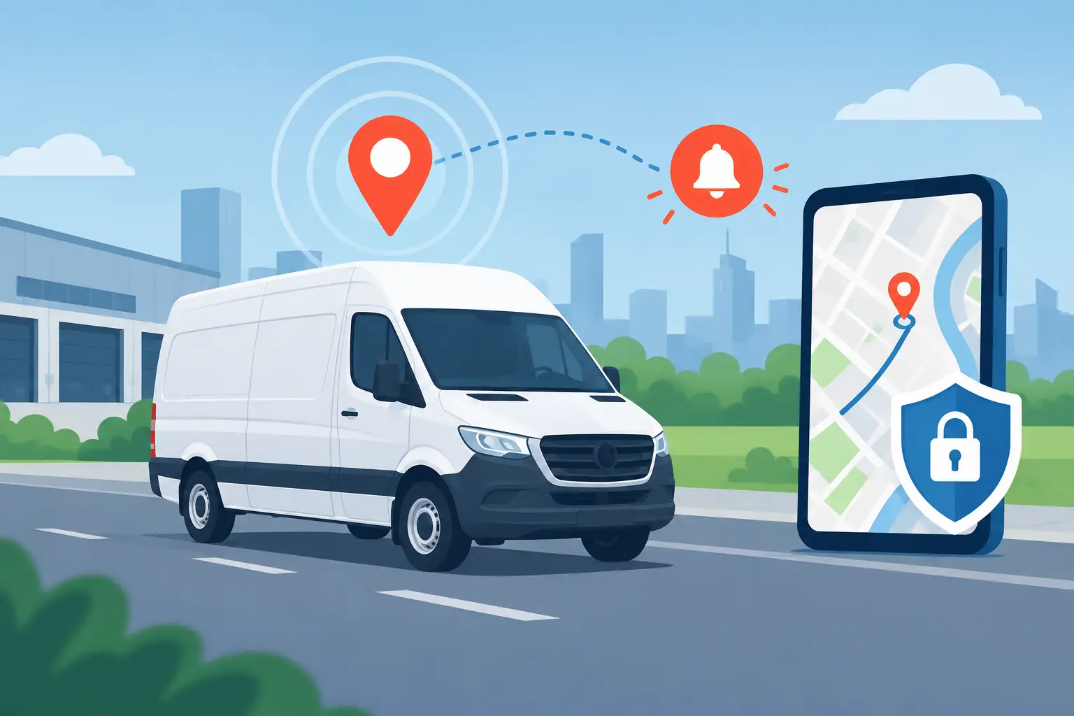 GPS Alert Setup for Vans That Protects Your Work